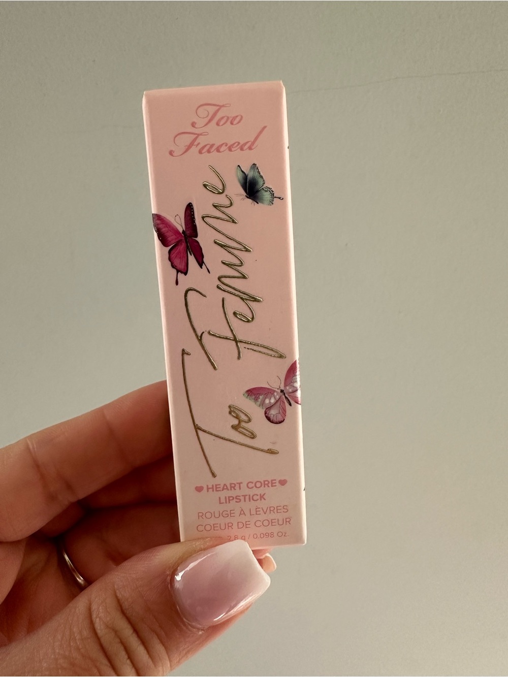 Too Faced Heart Core Lipstick